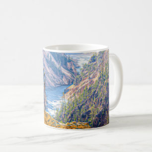 YELLOWSTONE NATIONAL PARK, WYOMING, MONTANA, IDAHO KAFFEETASSE