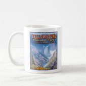 YELLOWSTONE NATIONAL PARK, WYOMING, MONTANA, IDAHO KAFFEETASSE (Links)