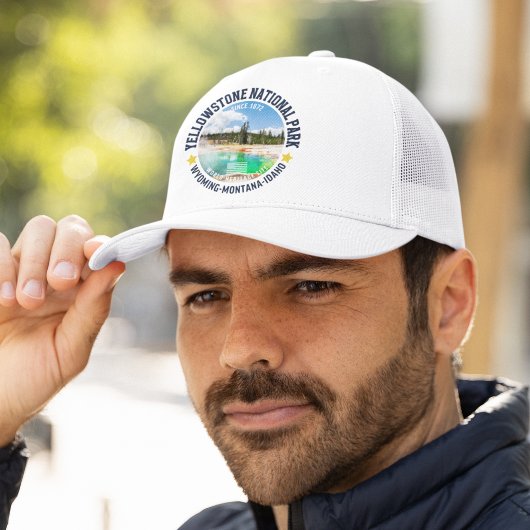 Yellowstone National Park Wyoming U..S.A. Truckerkappe