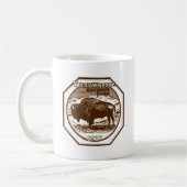 Yellowstone Nationalpark 1937 Vintag Kaffeetasse (Links)