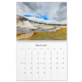 Yellowstone Nationalpark 2017 Wandkalender (Mär 2027)