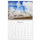 Yellowstone Nationalpark 2017 Wandkalender (Jan 2027)
