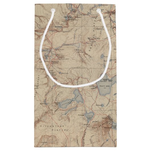 Yellowstone Nationalpark 2 2 Kleine Geschenktüte (Rückseite)