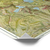 Yellowstone-Nationalpark 2 Poster (Ecke)