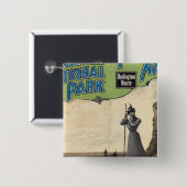 Yellowstone-Nationalpark 3 Button (Vorne & Hinten)