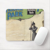 Yellowstone-Nationalpark 3 Mousepad (Mit Mouse)