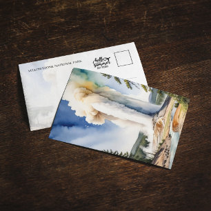 Yellowstone Nationalpark Alte Treppe Einladung