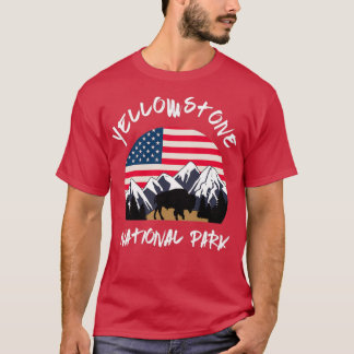 Yellowstone Nationalpark Amerika T-Shirt