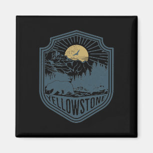 Yellowstone Nationalpark Bär Naturerlebnis Outdo Magnet