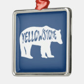 Yellowstone Nationalpark Bear Ornament Aus Metall (Links)