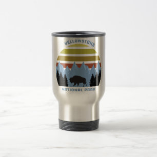 Yellowstone Nationalpark Berg Souvenir Reisebecher