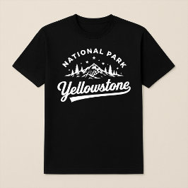 Yellowstone Nationalpark Berg & Wald T-Shirt