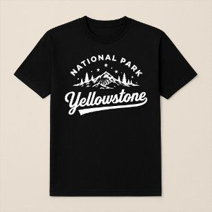 Yellowstone Nationalpark Berg & Wald T-Shirt