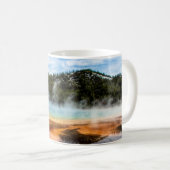 Yellowstone Nationalpark Berge Naturtiere Kaffeetasse (VorderseiteRechts)
