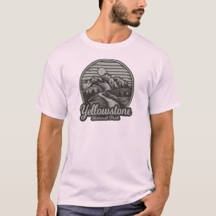 Yellowstone-Nationalpark Bergpfad T-Shirt