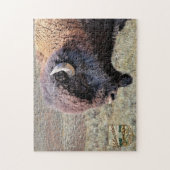 Yellowstone-Nationalpark-Bison-Rätsel Puzzle (Vertikal)