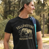 Yellowstone Nationalpark Bison T-Shirt