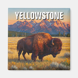 Yellowstone Nationalpark biss Magnet