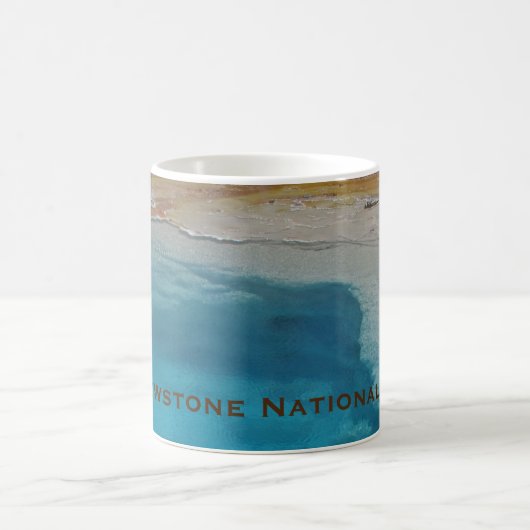 Yellowstone Nationalpark Blue Pool Kaffeetasse (Mittel)