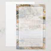 Yellowstone Nationalpark Briefpapier (Vorne/Hinten)