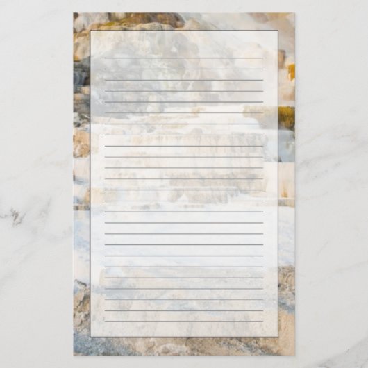 Yellowstone Nationalpark Briefpapier (Vorderseite)