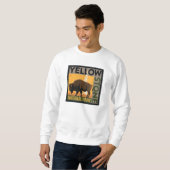 Yellowstone-Nationalpark | Buffalo Sweatshirt (Vorne ganz)