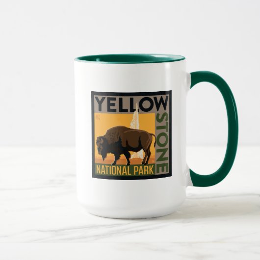 Yellowstone-Nationalpark | Buffalo Tasse (Rechts)