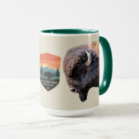 Yellowstone Nationalpark Büffel Bison
