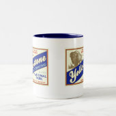 Yellowstone Nationalpark (Büffel) Zweifarbige Tasse (Mittel)