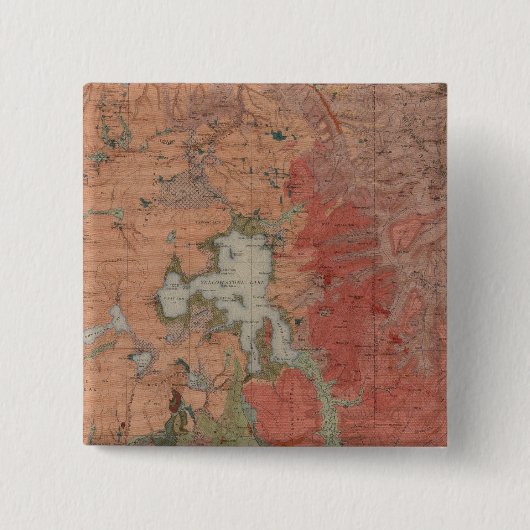 Yellowstone-Nationalpark Button (Vorderseite)