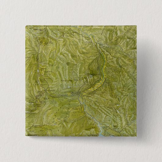Yellowstone-Nationalpark Button (Vorderseite)
