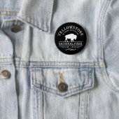 Yellowstone Nationalpark Button (Beispiel)