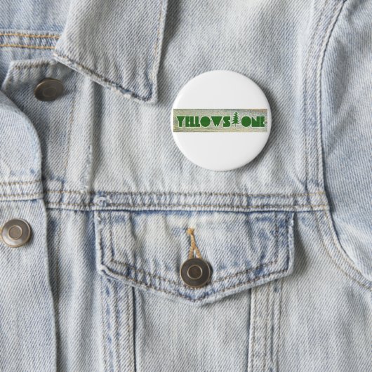 Yellowstone-Nationalpark Button (Beispiel)