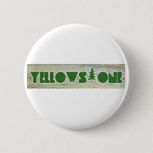 Yellowstone-Nationalpark Button