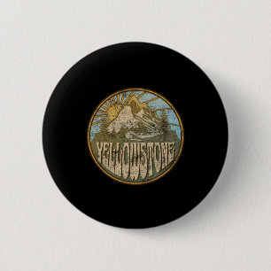 Yellowstone Nationalpark California Button