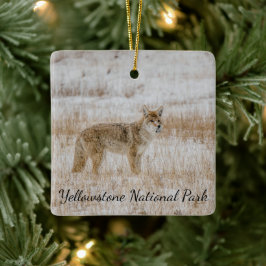 Yellowstone Nationalpark Coyote Ornament