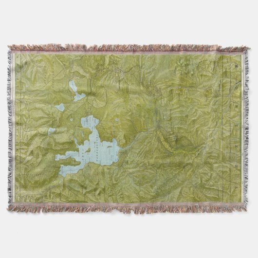 Yellowstone Nationalpark Decke (Vorderseite)