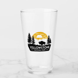 Yellowstone Nationalpark Drink Glass Tumbler