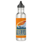 Yellowstone-Nationalpark Edelstahlflasche (Links)