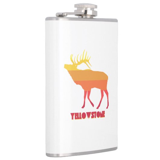 Yellowstone Nationalpark Elk Flachmann (Rechts)