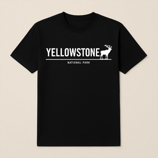 Yellowstone Nationalpark Elk T-Shirt