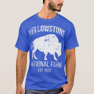 Yellowstone Nationalpark Est 1872 I Buffalo T-Shirt