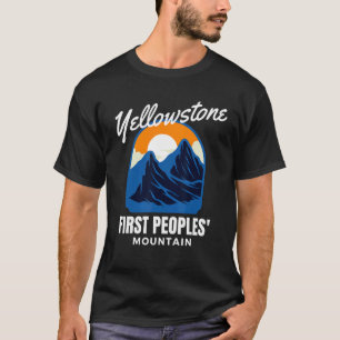 Yellowstone Nationalpark First Peoples Mountain T-Shirt