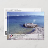 Yellowstone Nationalpark - Fischereikone Postkarte (Vorne/Hinten)