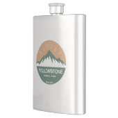 Yellowstone-Nationalpark Flachmann (Links)