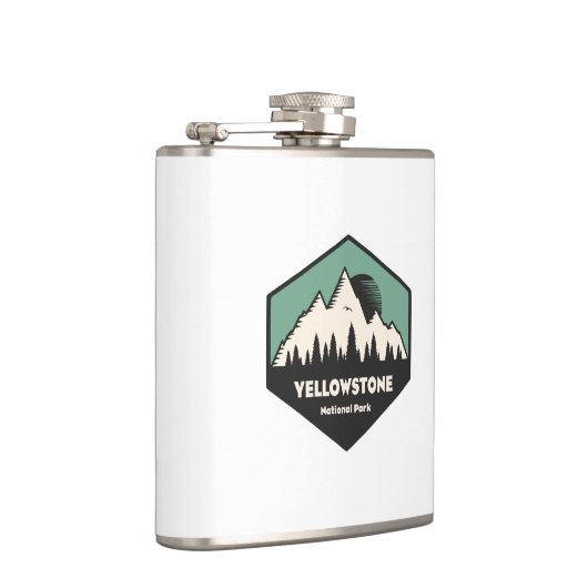 Yellowstone-Nationalpark Flachmann (Rechts)