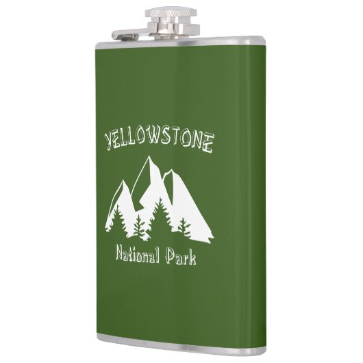 Yellowstone-Nationalpark Flachmann (Links)