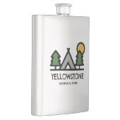 Yellowstone-Nationalpark Flachmann (Rechts)