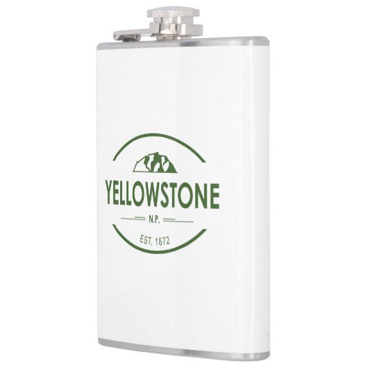 Yellowstone-Nationalpark Flachmann (Links)