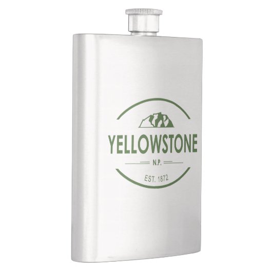 Yellowstone-Nationalpark Flachmann (Rechts)